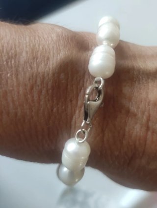 Pulseras Perlas, Piedras y Plata de Ley