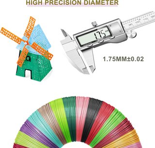 Filamento PLA 30 colori per penna 3D