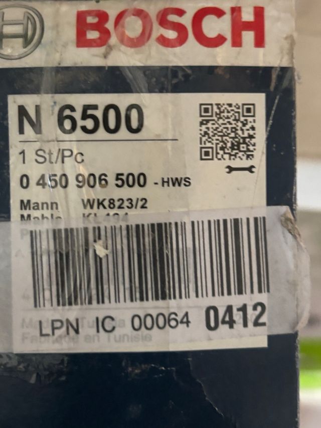 Filtro Bosch N 6500 0 450 906 500