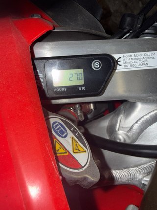 Honda CRF 450 Motocross Roja 27 horas 2024