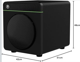 Subgrave Mackie CR8S-XBT con controlador