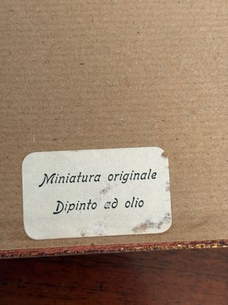 Coppia dipinti olio vintage firmati