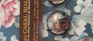 6 Placas Cava Casal Rojas Reproducciones Pinturas