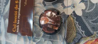 6 Placas Cava Casal Rojas Reproducciones Pinturas