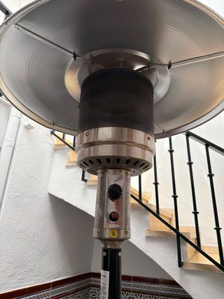Estufa de gas para exterior