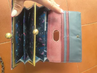 Cartera Sweet Candy Beige/Rosa