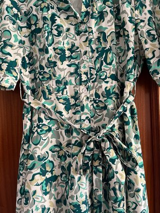 Vestido estampado floral