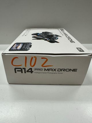 Dron Negro y Naranja