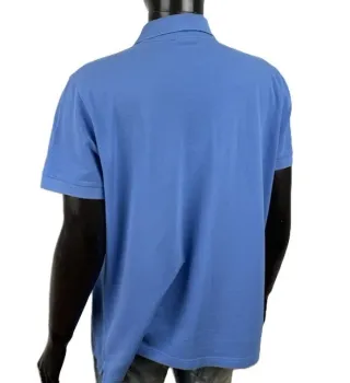 Polo Uomo Hugo Boss Cotone Taglia 2XL Slim Blu
