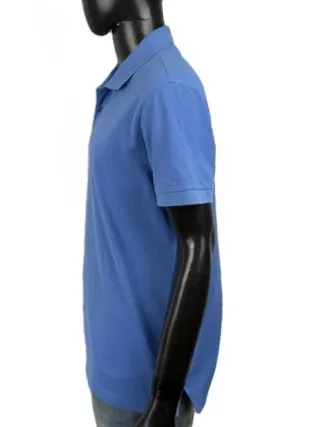 Polo Uomo Hugo Boss Cotone Taglia 2XL Slim Blu