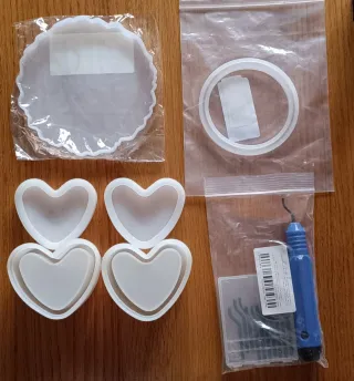 Moldes de silicona para resina