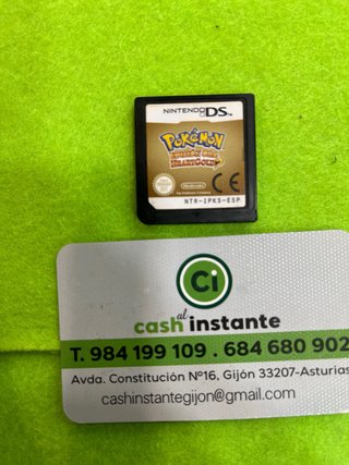 Pokemon Edición Oro Heartgold Nintendo DS