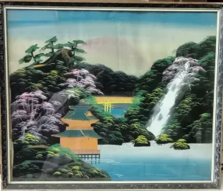 Cuadro Paisaje Japonés