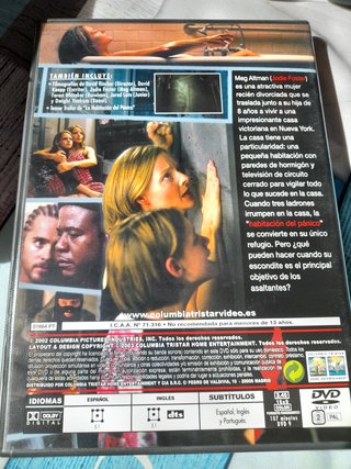 DVD La Habitación del Pánico - Jodie Foster