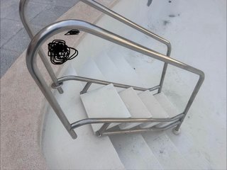Escalera LAND 500 INOX AISI 316L QP