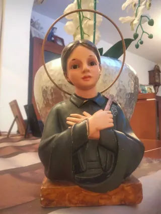Figura Santa Gema, Olot.