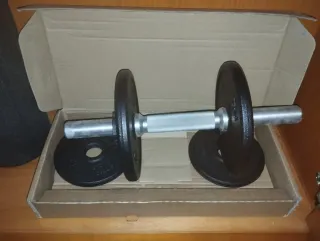 Kit Mancuernas decathlon 10kg