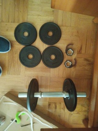 Kit Mancuernas decathlon 10kg