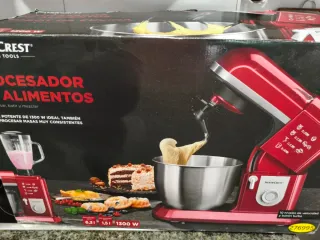 Batidora amasadora SilverCrest roja