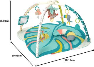 Tappeto giochi Infantino attività per neonati con giocattoli