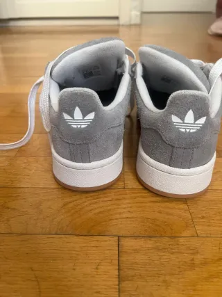 Zapatillas Adidas Campus Grises Talla 37 1/3