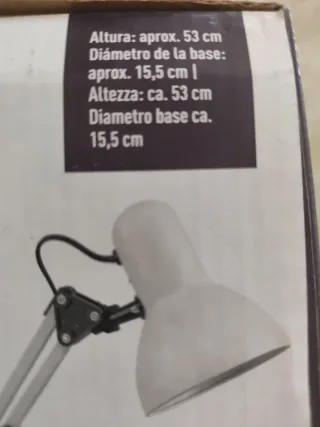 2 Lámparas de escritorio articula precio unidad