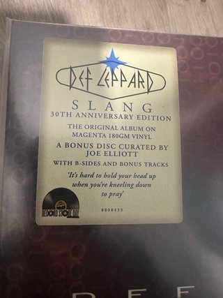 Disco de vinilo Def Leppard - Slang