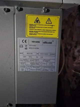 Congelador Horizontal EffiCold BCG-100