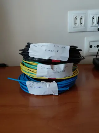 Cables Eléctricos 20m HO7Z1-K 25mm