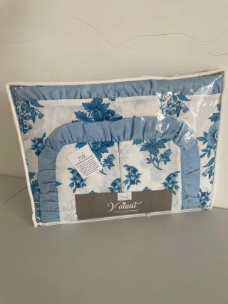 Completo Lenzuola Matrimoniale Volant