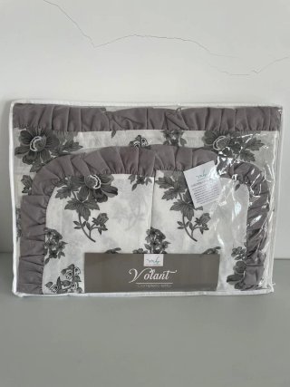 Completo Lenzuola Matrimoniale Volant