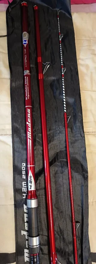 Pareja de Cañas Surfcasting Fishing Ferrari Modena