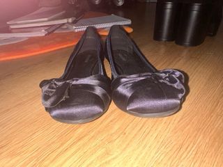 Manoletinas Graceland azul marino