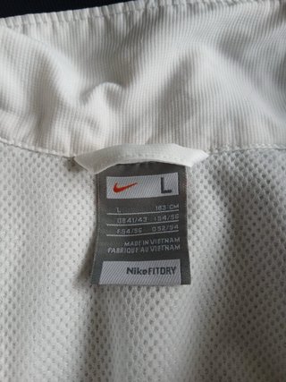 Tracktop Nike Bianco Blu Taglia L