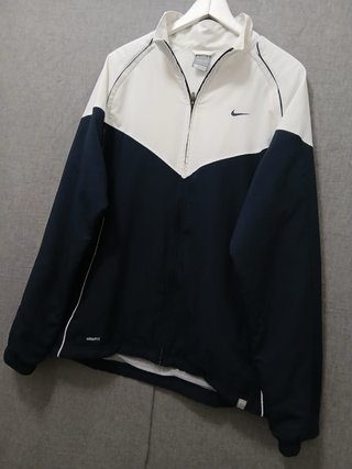 Tracktop Nike Bianco Blu Taglia L