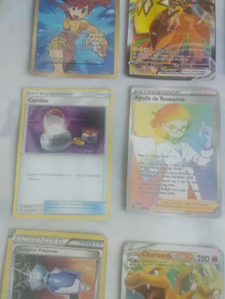 Lote Cromos Pokémon Entrenador Vastro