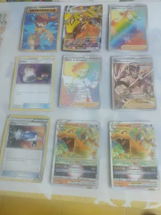 Lote Cromos Pokémon Entrenador Vastro