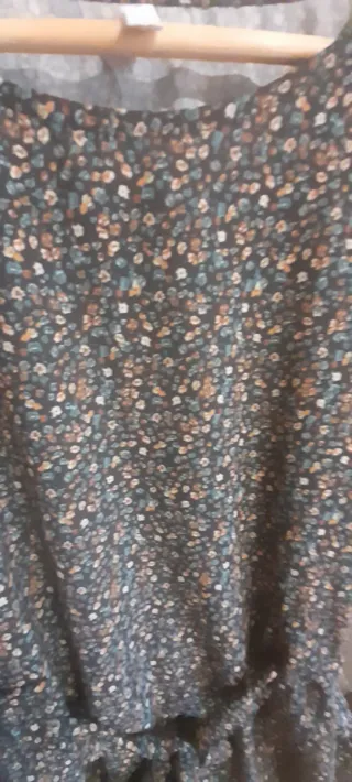 Vestido estampado flores