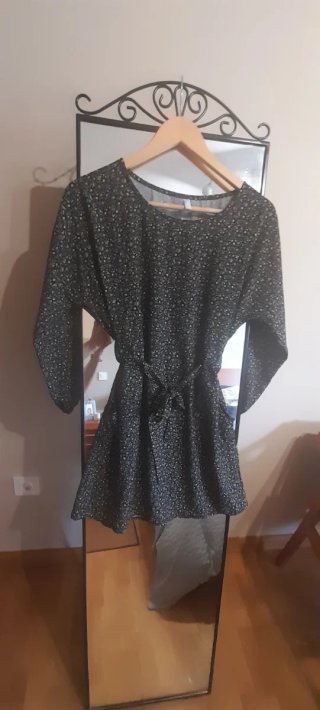 Vestido estampado flores
