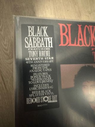 Disco de vinilo Black Sabbath - Seventh Star