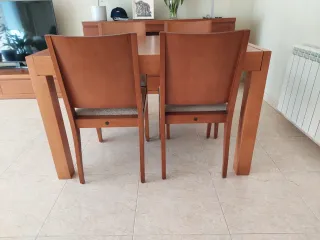 Mesa de comedor con 4 sillas
