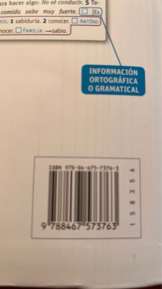 Diccionario Básico de la lengua española. Primaria