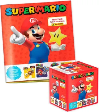 INTERCAMBIO Cromos Super Mario Play Time Panini