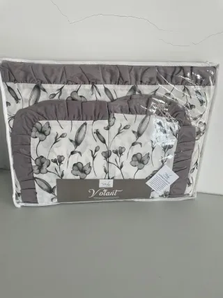 Completo Lenzuola Volant Floreale