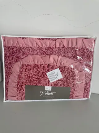 Completo Lenzuola Volant Floreale