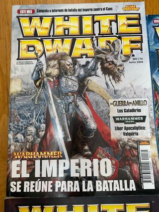 Lote revistas white dwarf