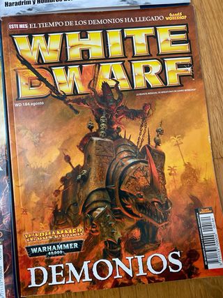 Lote revistas white dwarf