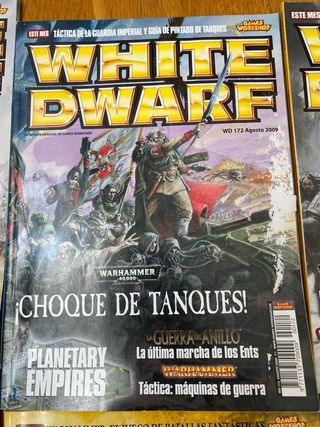 Lote revistas white dwarf
