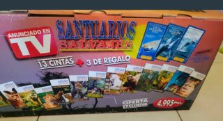 Lote VHS National Geographic + Pack Cine DVD