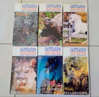 Lote VHS National Geographic + Pack Cine DVD